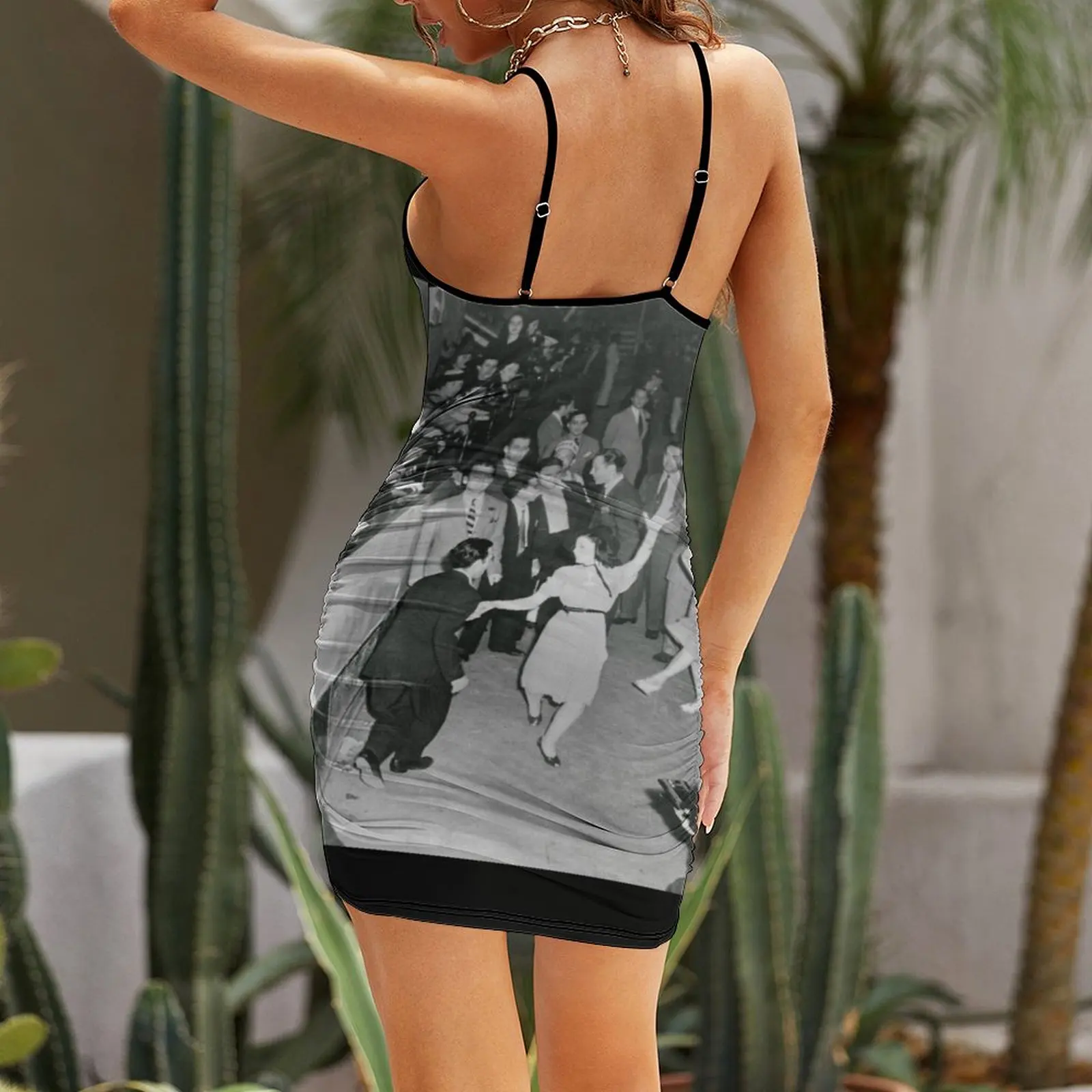 Платье на бретельках Swing At The Savoy Женские платья летние для женщин 2025г