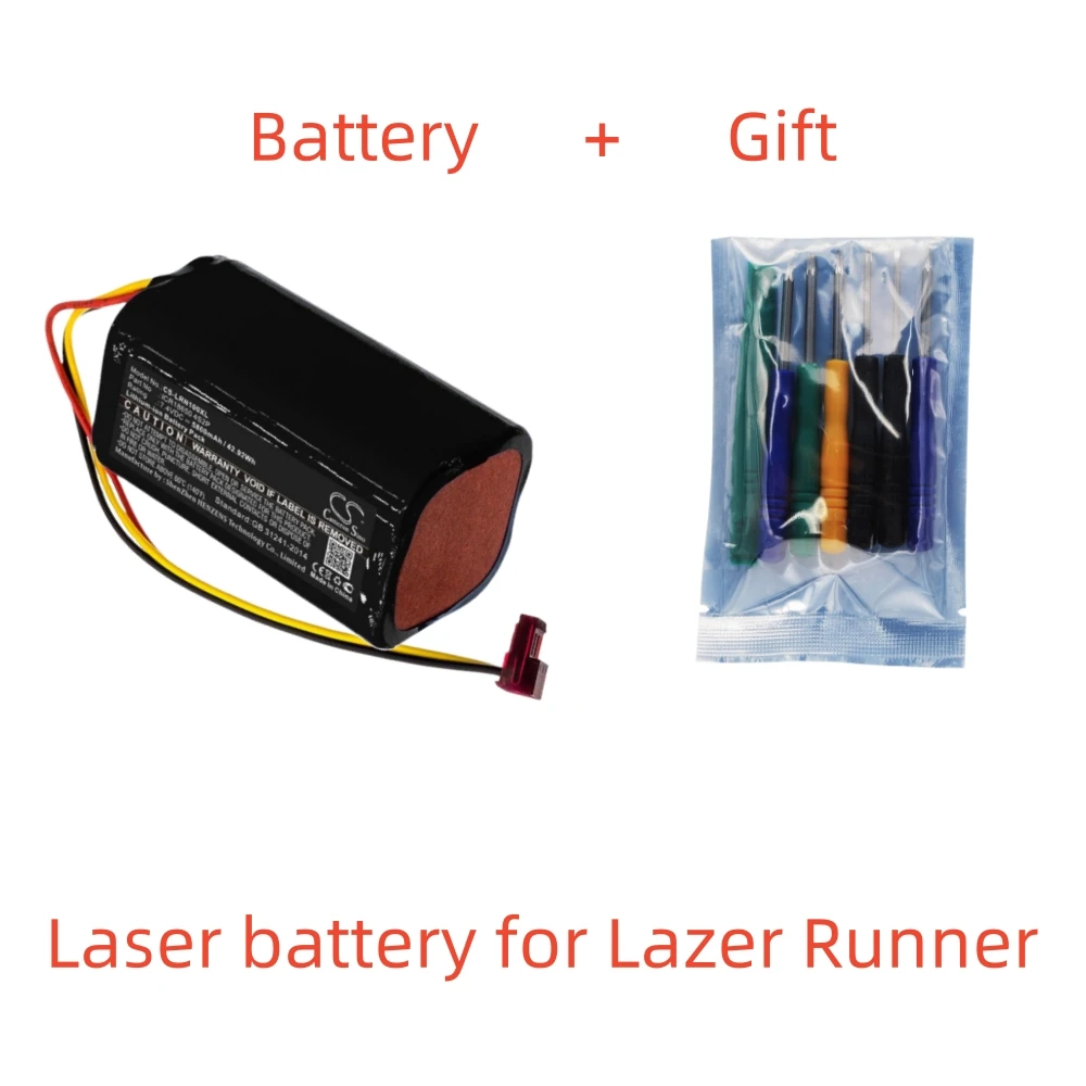 Литий-ионный аккумулятор для Lazer Runner 7 4 В 5500 мАч совместимый 4-элементный
