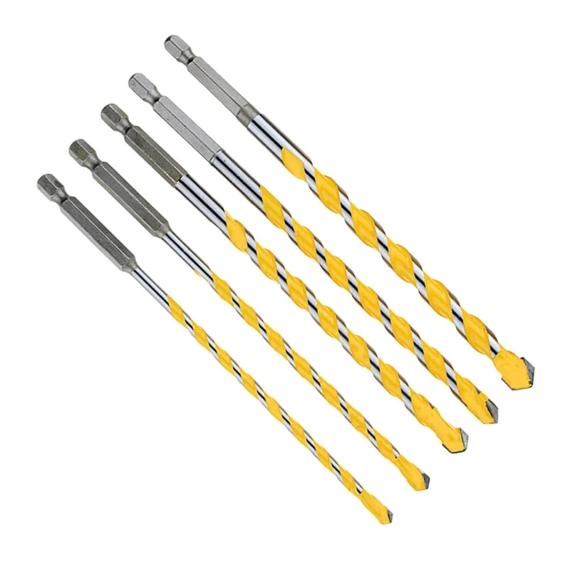 

Universal 5/6/8/10/12mm Drill Bit for Various Materials Sturdy and Reliable