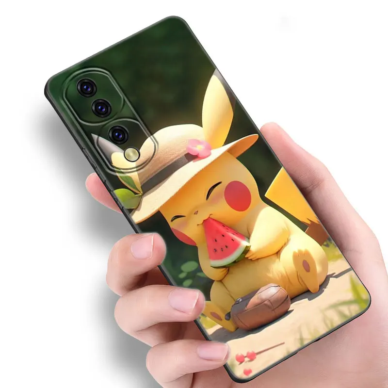 P-Pokemon P-Pikachue чехол для телефона Huawei Honor 70 90 Lite X40 GT X50 i X5 Plus X6A X6S X7A X8A X8B X6 X7 X8 X9 4G X9A X9B 5G