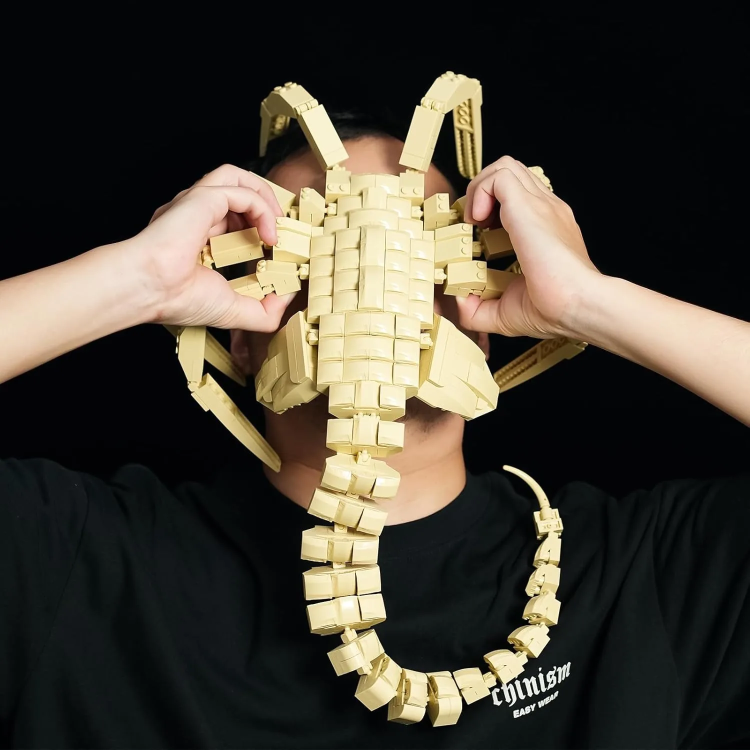 Xenomorph Facehugger Фигурка Строительные блоки Aliened Face HuggerRobot Крутые игрушки ужасов на