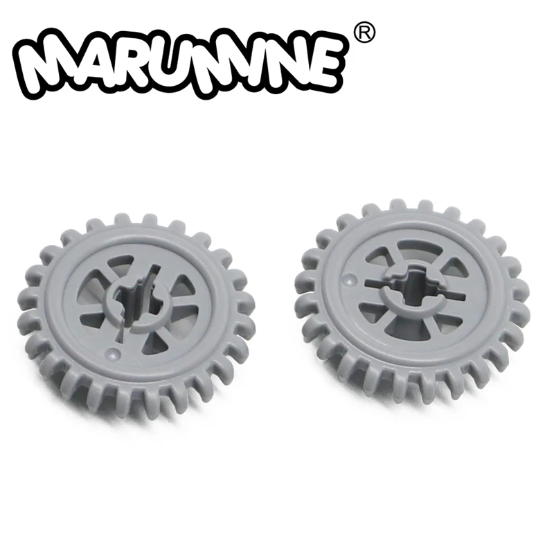 

Marumine MOC, 10 шт., Корона и шестерня Z24, 3650 деталей, Технология механических аксессуаров, детский Строительный кирпич, Рождественский подарок