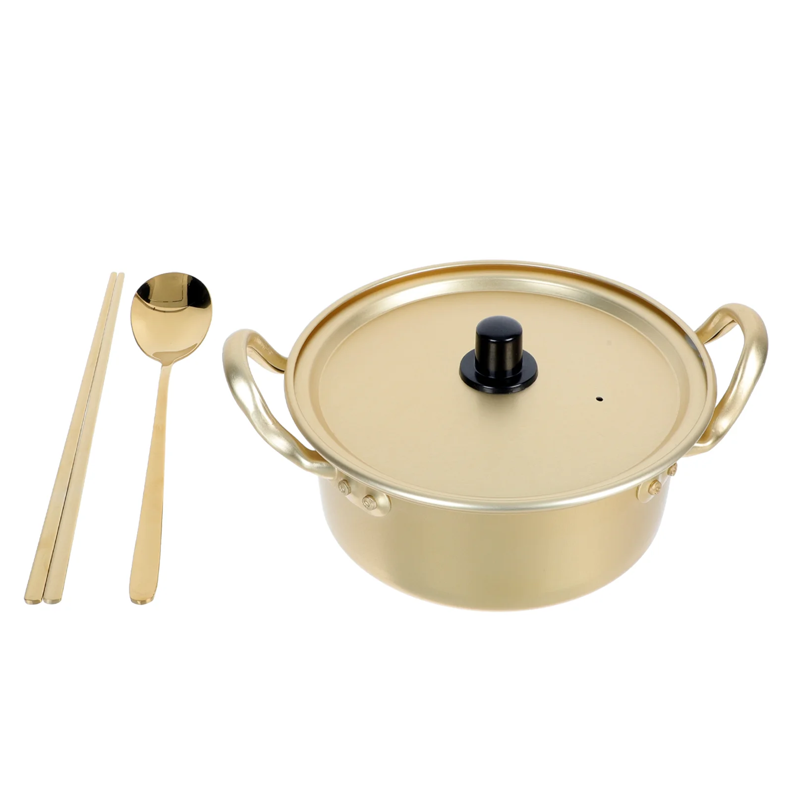 

Pot Ramen Korean Noodle Cooking Aluminumpan Pots Small Soup Stockpot Cookerramyun Stainless Hot Big Lid Cookware Noodles Steel