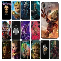 i am groot marvel phone case for vivo y91c y11 17 19 17 67 81 oppo a9 2020 realme c3
