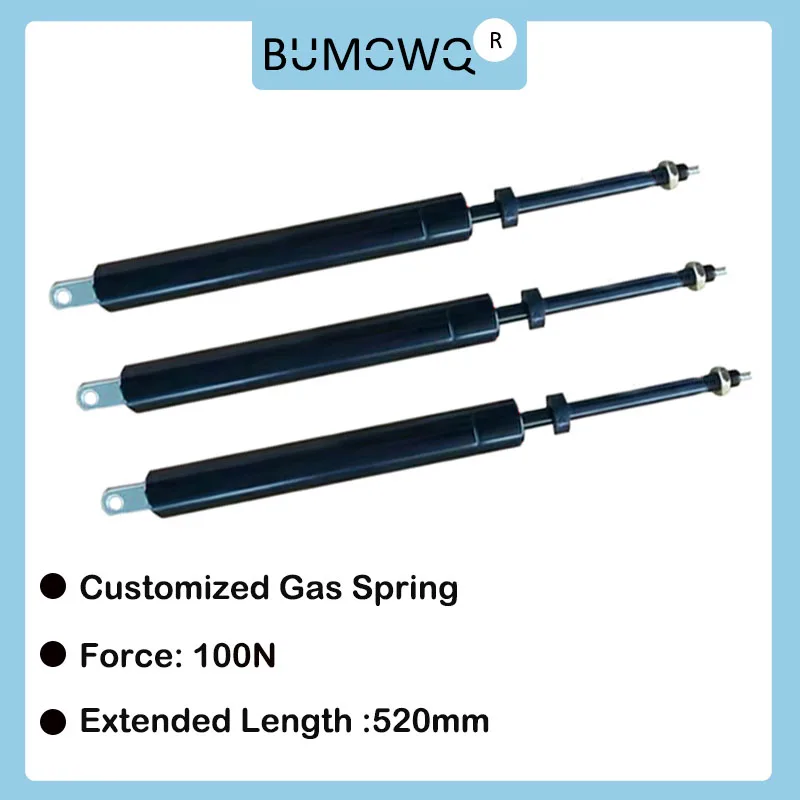 

1 шт., 520 мм, 100 Н, универсальные стойки, газовая пружина, амортизатор, гидравлический подъемник, опорная стойка, кровать для автофургона, автомобильная машина, мебель