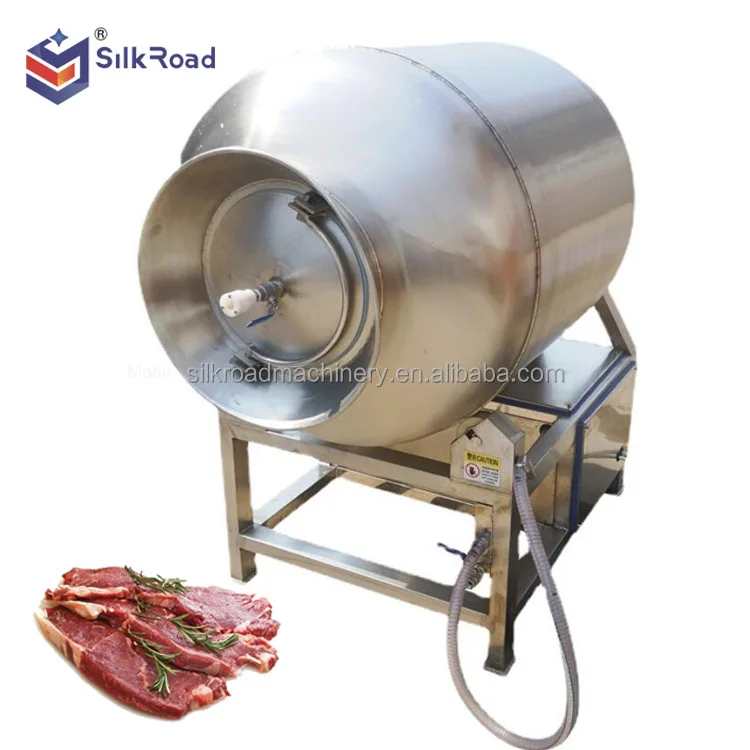 

Stainless steel vacuum meat rolling and kneading machine