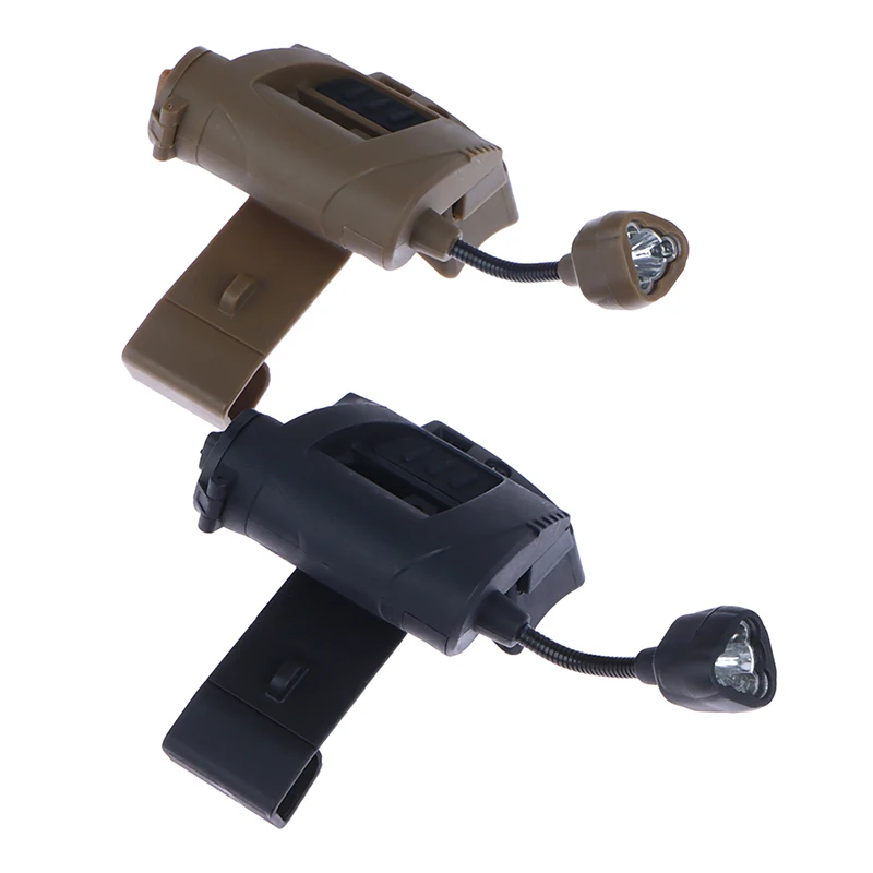 Тактический шлем для страйкбола светильник 3 режима светодиодный Helmet фонарь Charge