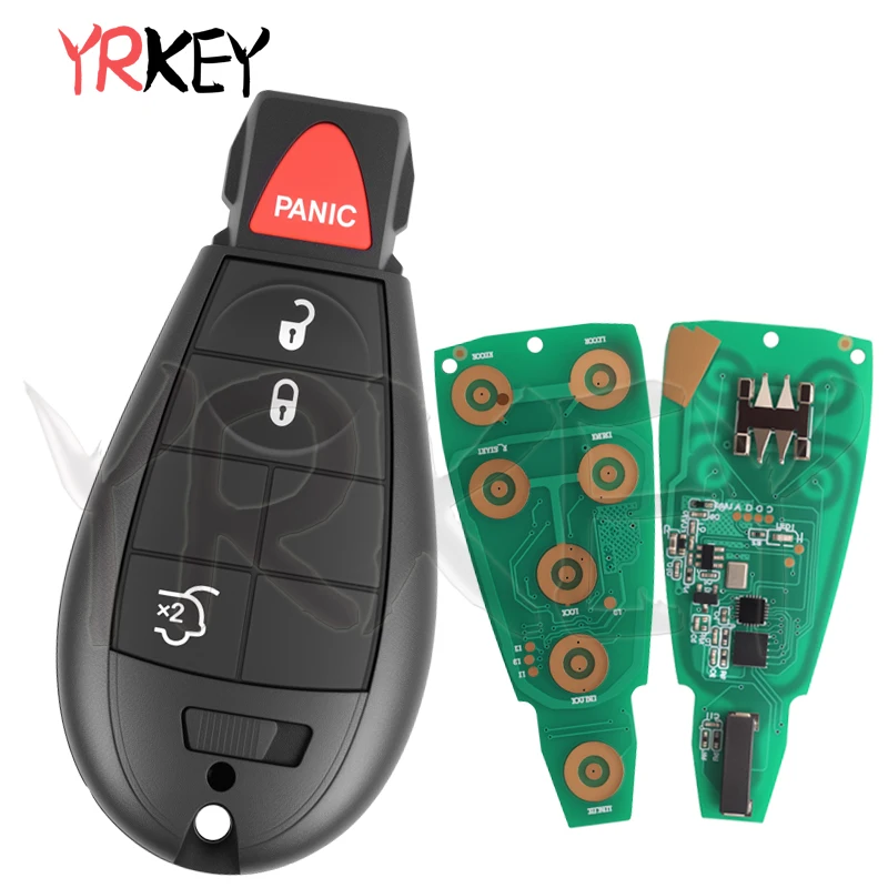 

Дистанционный брелок для Dodge Caliber Journey для Chrysler 300C Voyager 2008-2010 для Jeep Grand Cherokee 434 МГц ID46 чип M3N5WY783X