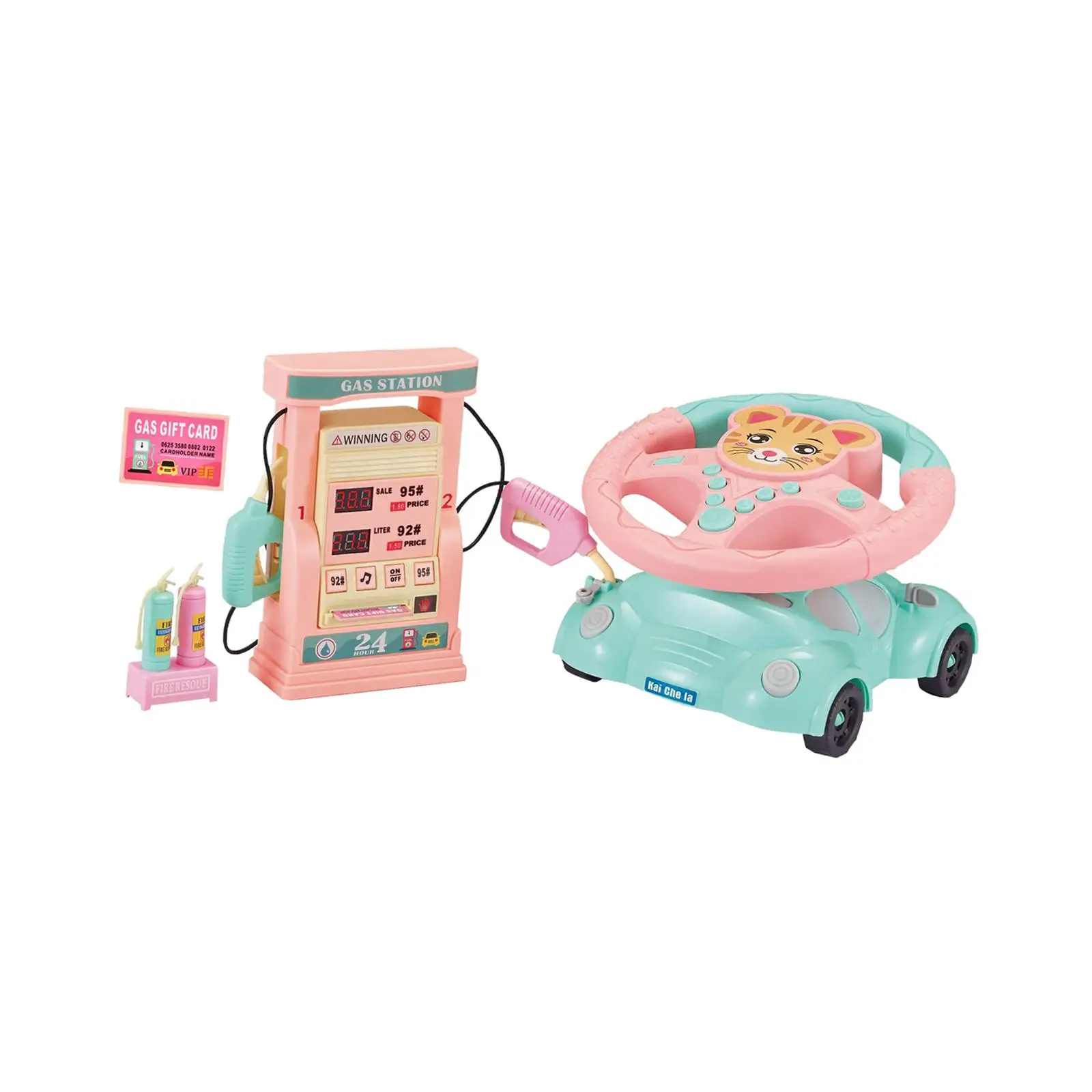 

Steering Wheel Toy Pretend Play Fine Motor Skills Learning for Baby Toddler