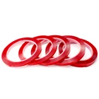 YX 1 рулон 30 мм x 3 м двухсторонняя акриловая клейкая лента прозрачная без следов наклейка для светодиодный-ленты для автомобиля фиксированный телефон планшет фиксация