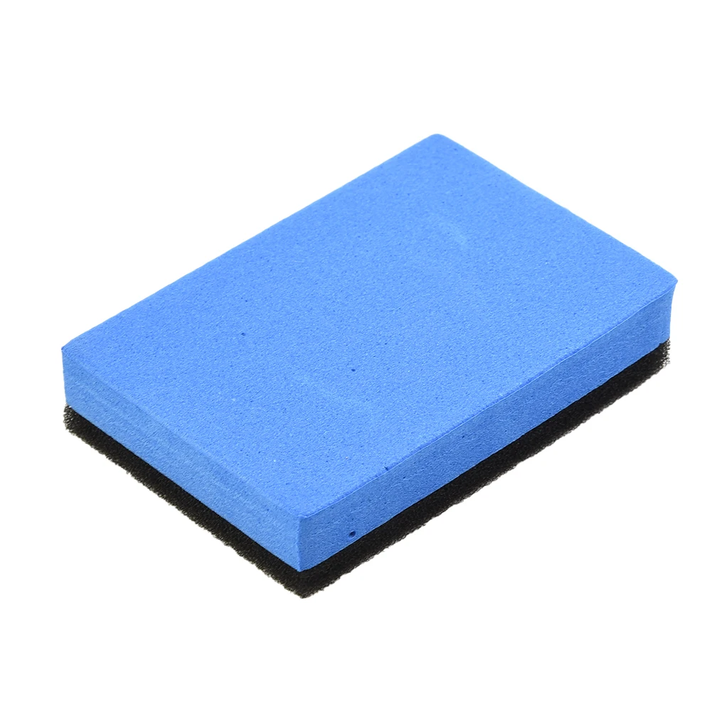 

Polishing Pads 5Pcs Ceramic Waxing Rectangle Blue+Black 7.5*5*1.5cm Car Coating Sponges Glass Applicator Useful Practical