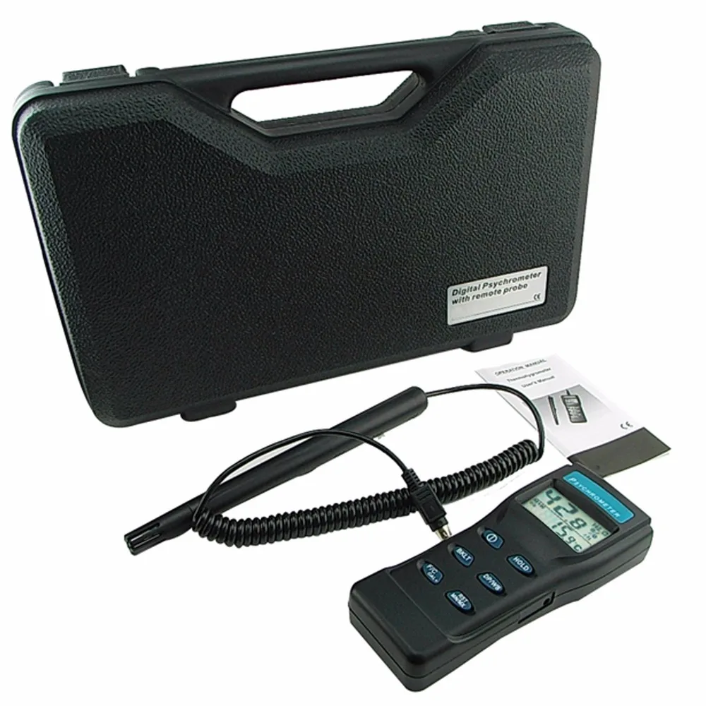 Профессиональный цифровой датчик температуры и влажности психохромная лампа