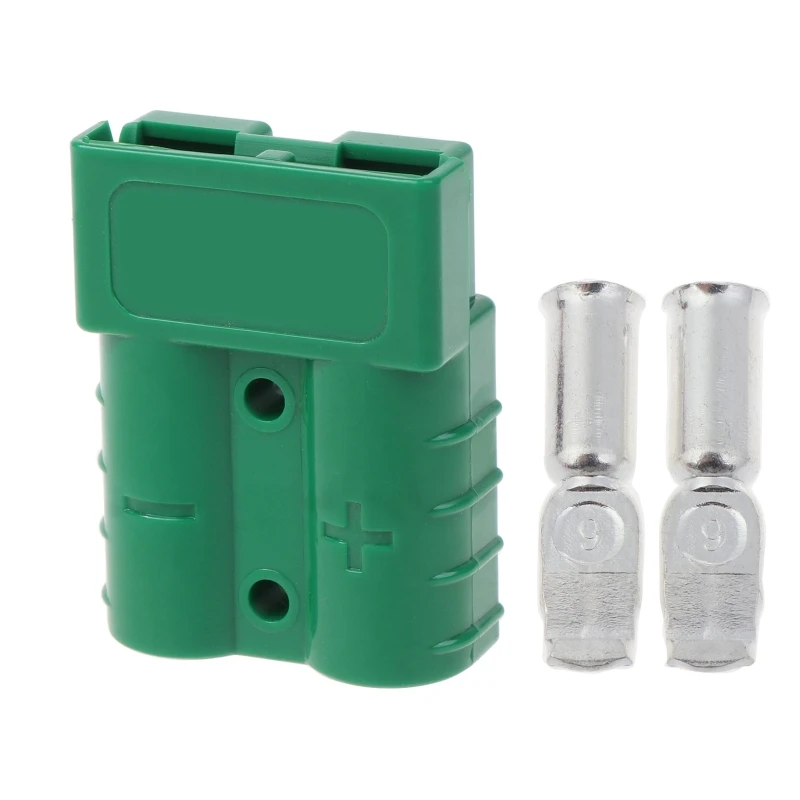 

1 комплект быстроразъемного аккумулятора, 50 А, штекер для подключения резьбы от двух контактов клеммы (50 А, 600 В)