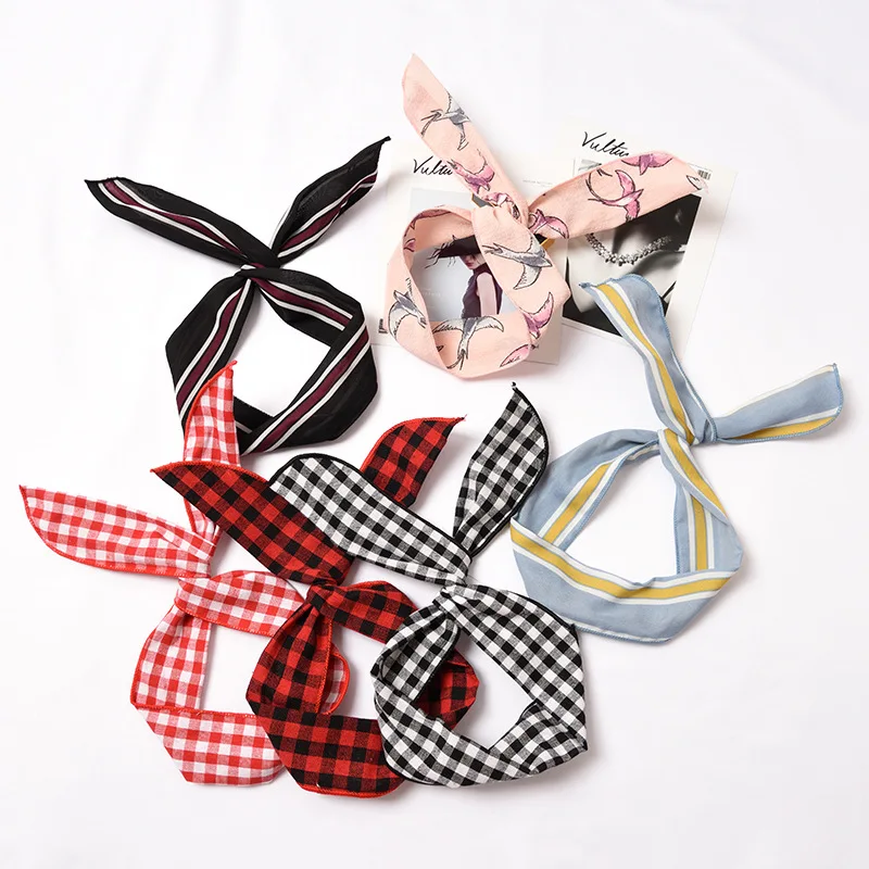 

Women Girl Wire Changeable Hairband Headband Various Hair Band Tie Make Hair Style Tool Hair Accessories Headwear