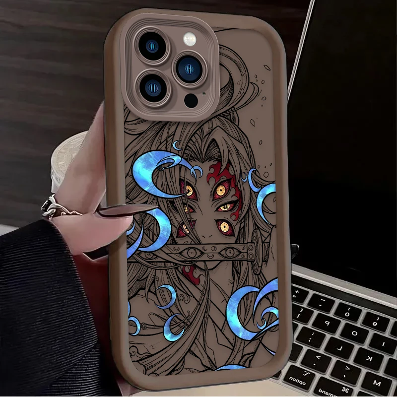 Фото Популярный чехол для телефона Xiaomi Redmi Note 15 14 13 12s 12 11 10 9s 9 8 7 A5 Pro Plus 4G 5G, мягкий, с принтом «Демон Слэйерс» Муичиро Кокушибо №5