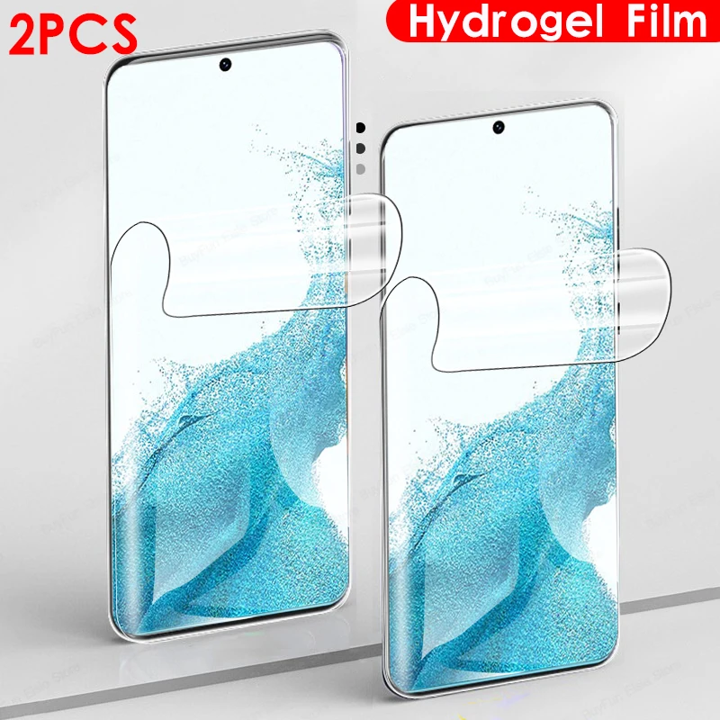

Гидрогелевые Защитные пленки для Samsung Galaxy S22 S21 Ultra Plus