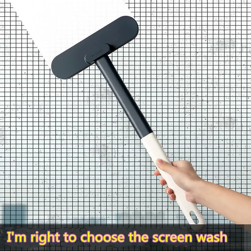 

Щетка для очистки стекол, двусторонняя щетка для стекла, скребок для мытья и демонтажа окон дома