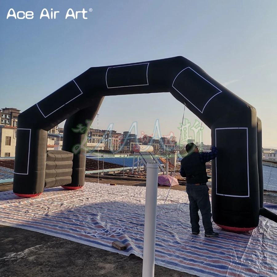 

4 Legs 6m 20ft Inflatable Start Finish Racing sports arch Line Archway for outdoor Advertising Promotional Events