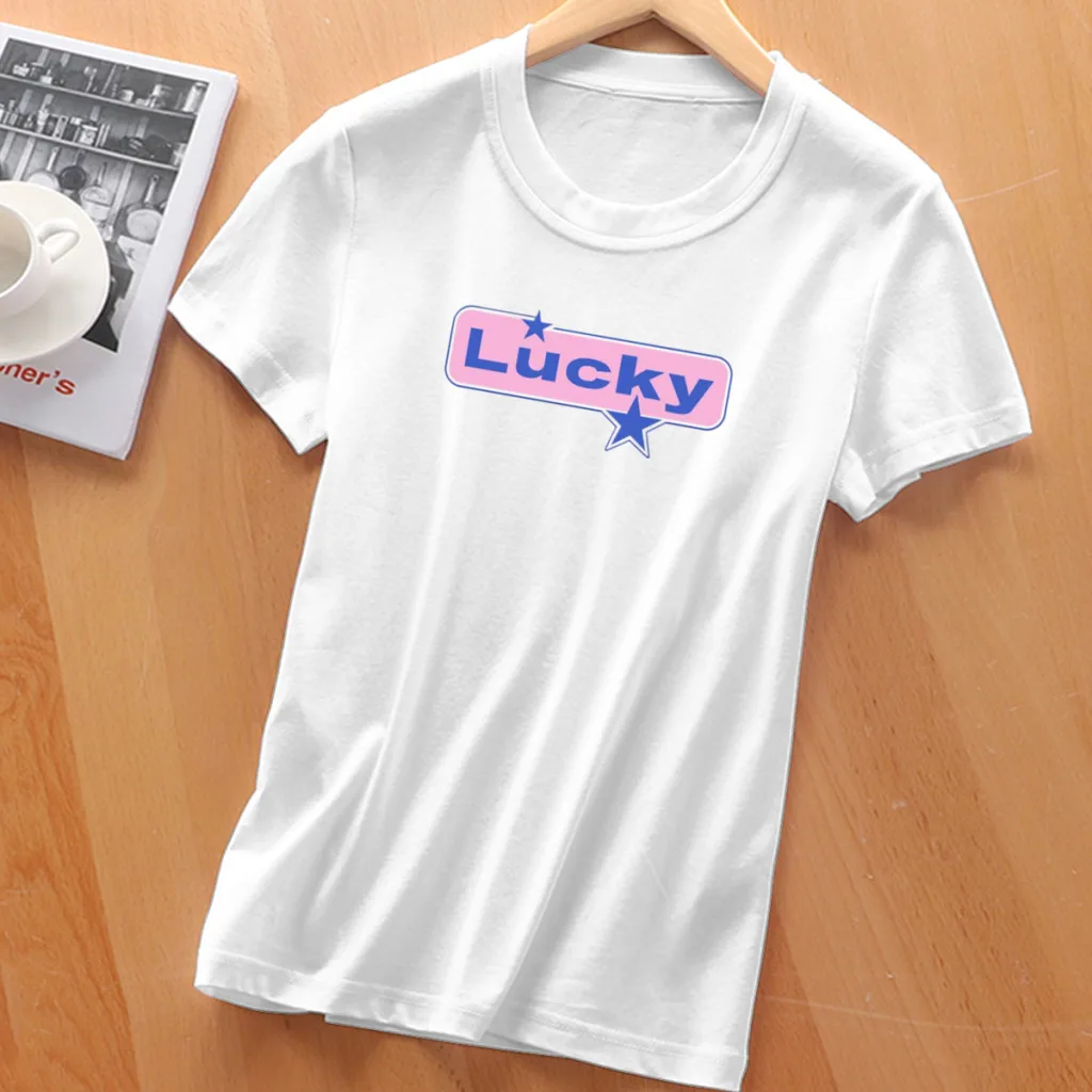 Женская футболка с короткими рукавами и принтом логотипа Halsey Y2K стиль Харадзюку