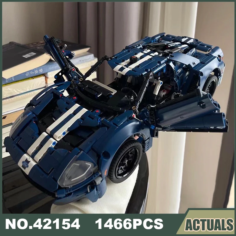 

2022 Ford GT 42154 Technology Car Model building block 1:12 Speed champion Car model building block Children's toy birthday gift