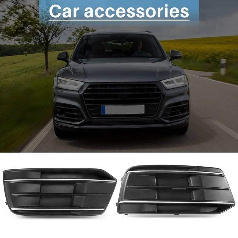 1 пара передний бампер для автомобиля противотуманная фара решетка радиатора