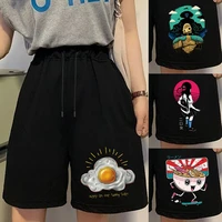 summer shorts for woman summer casual sports stretch comfortable straight breathable shorts japan printed clothing sweathshorts