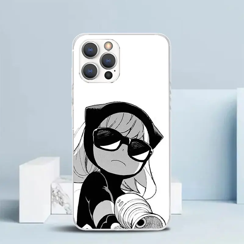 Шпионская семья милый телефонный чехол для IPhone 16 15 14 13 12 11 Pro Max Mini XR XS X 7 Plus 8 + SE 2020