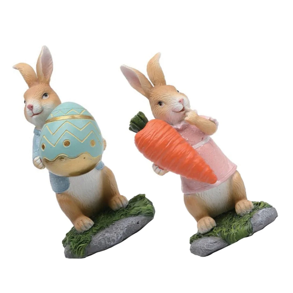 

Украшения, кролик и морковь, 2 шт.