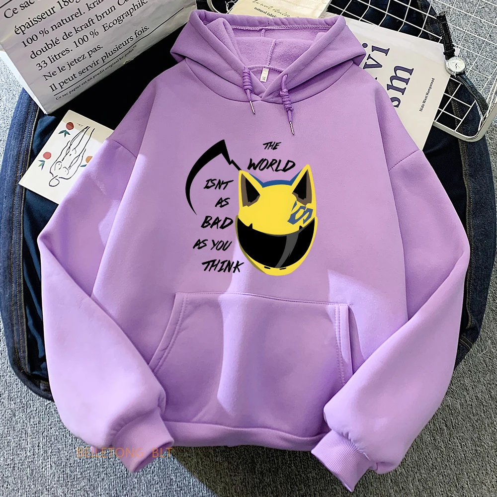 

Celty Sturluson Durarara Hoodies Japanese Anime Graphic Sweatshirts Long Sleeve Women Cartoon Pullovers Hooded Long Sleeve Hoody