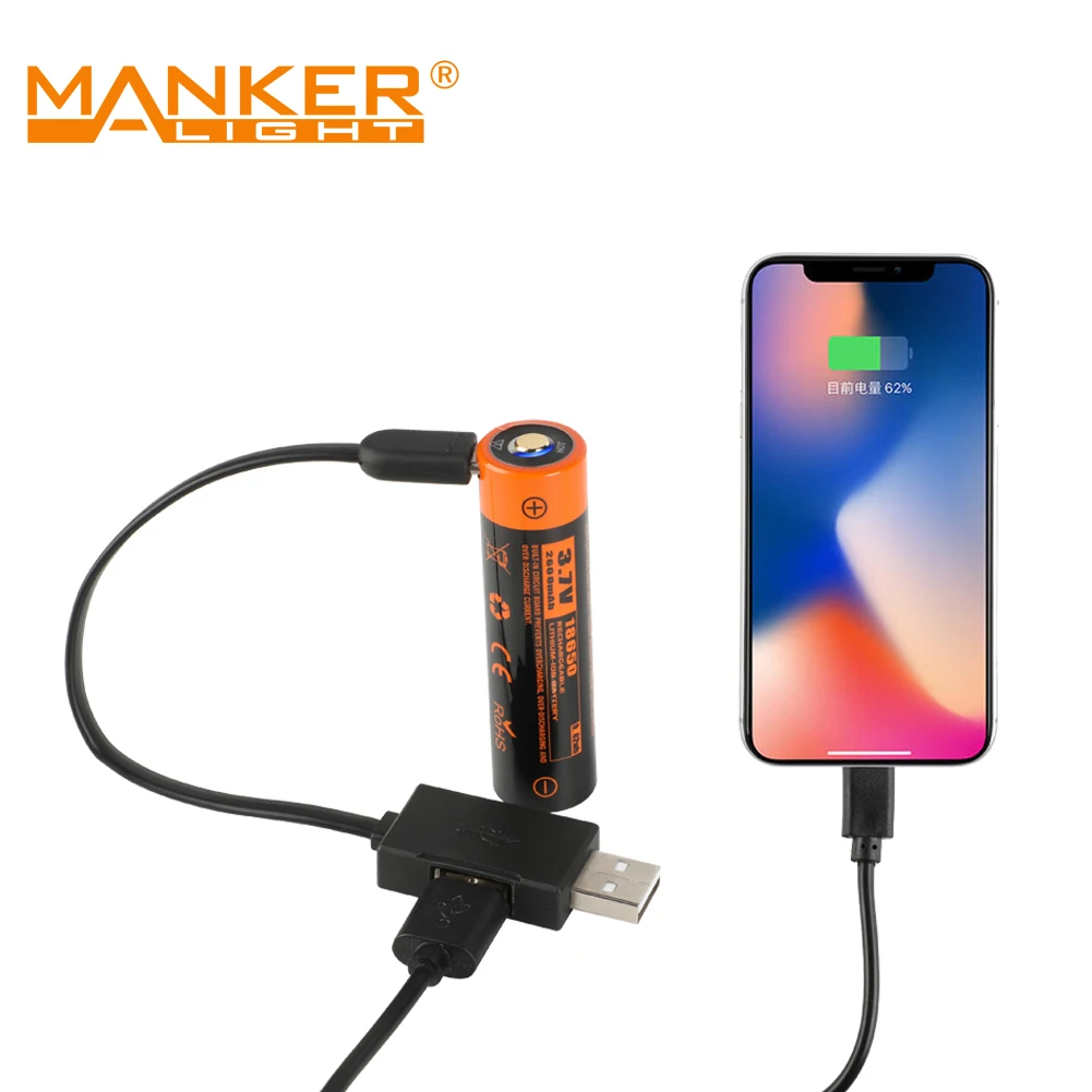 Карманный фонарик Manker MC11 II лм для повседневного использования ультракомпактный