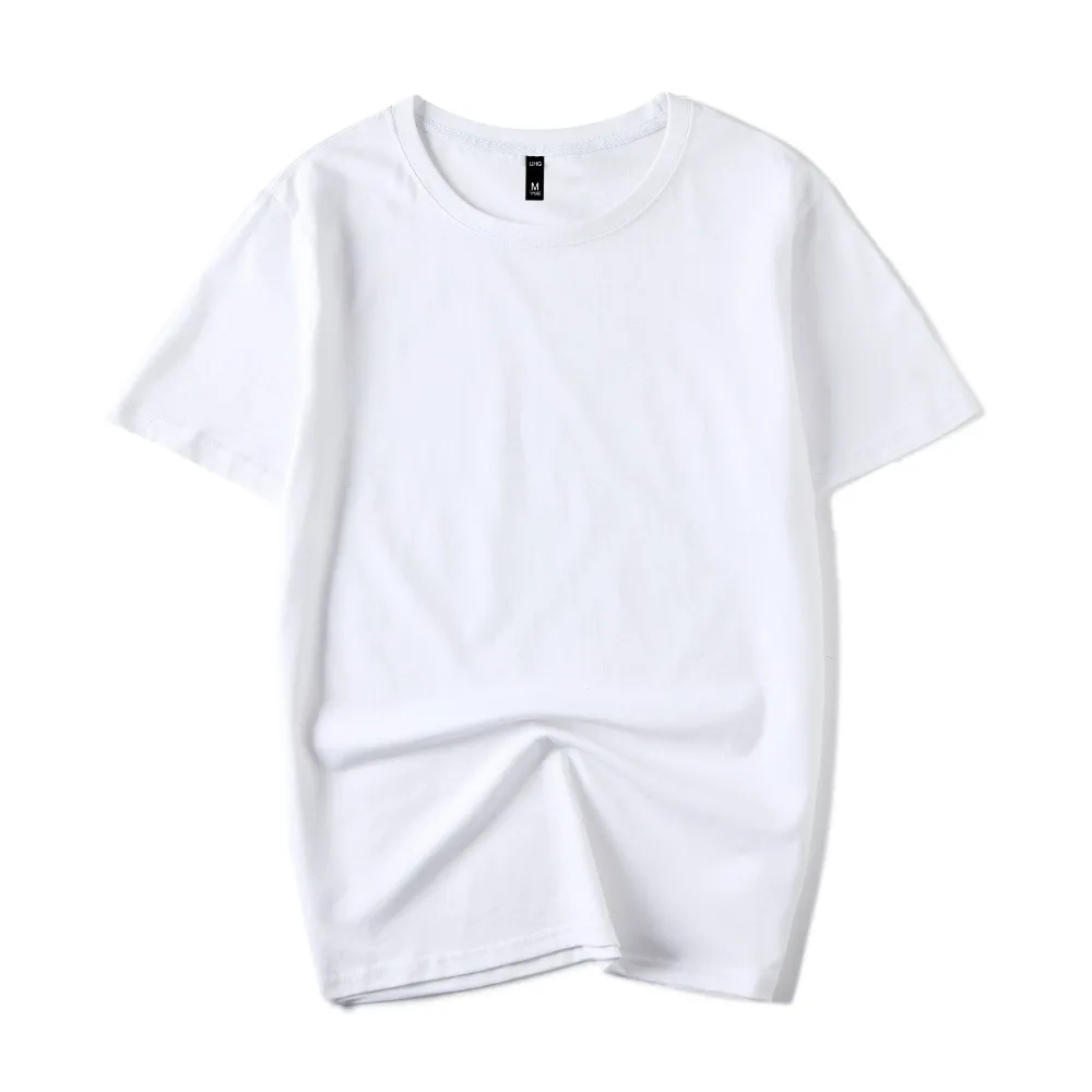 

C1018-2020Summer new men's T-shirts solid color slim trend casual short-sleeved fashion