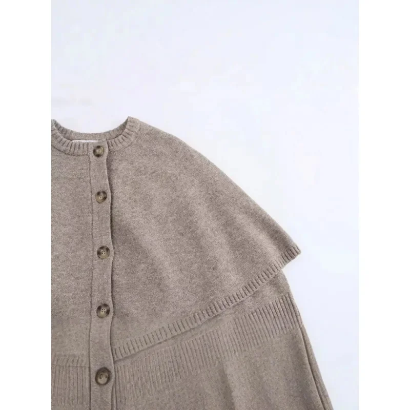 Осенние женские повседневные модные универсальные свитера топы новинка 2025 года