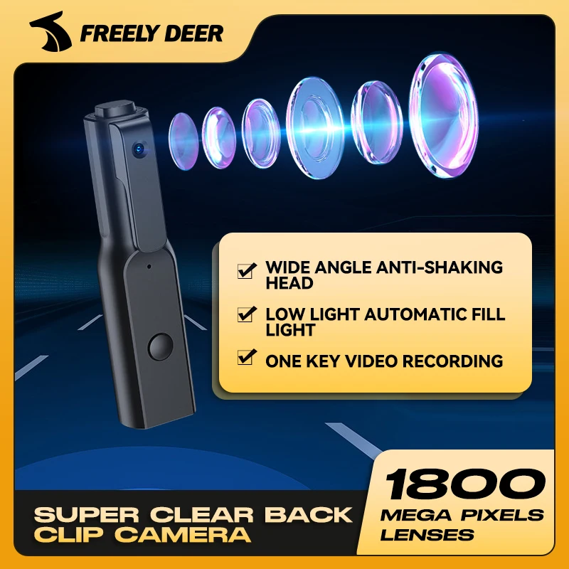 

Видеорегистратор D5, видеомагнитофон с задней застежкой, HD-видео, 1080P, внешняя карта памяти, ручка для конференц-камеры с автоматическим запо...