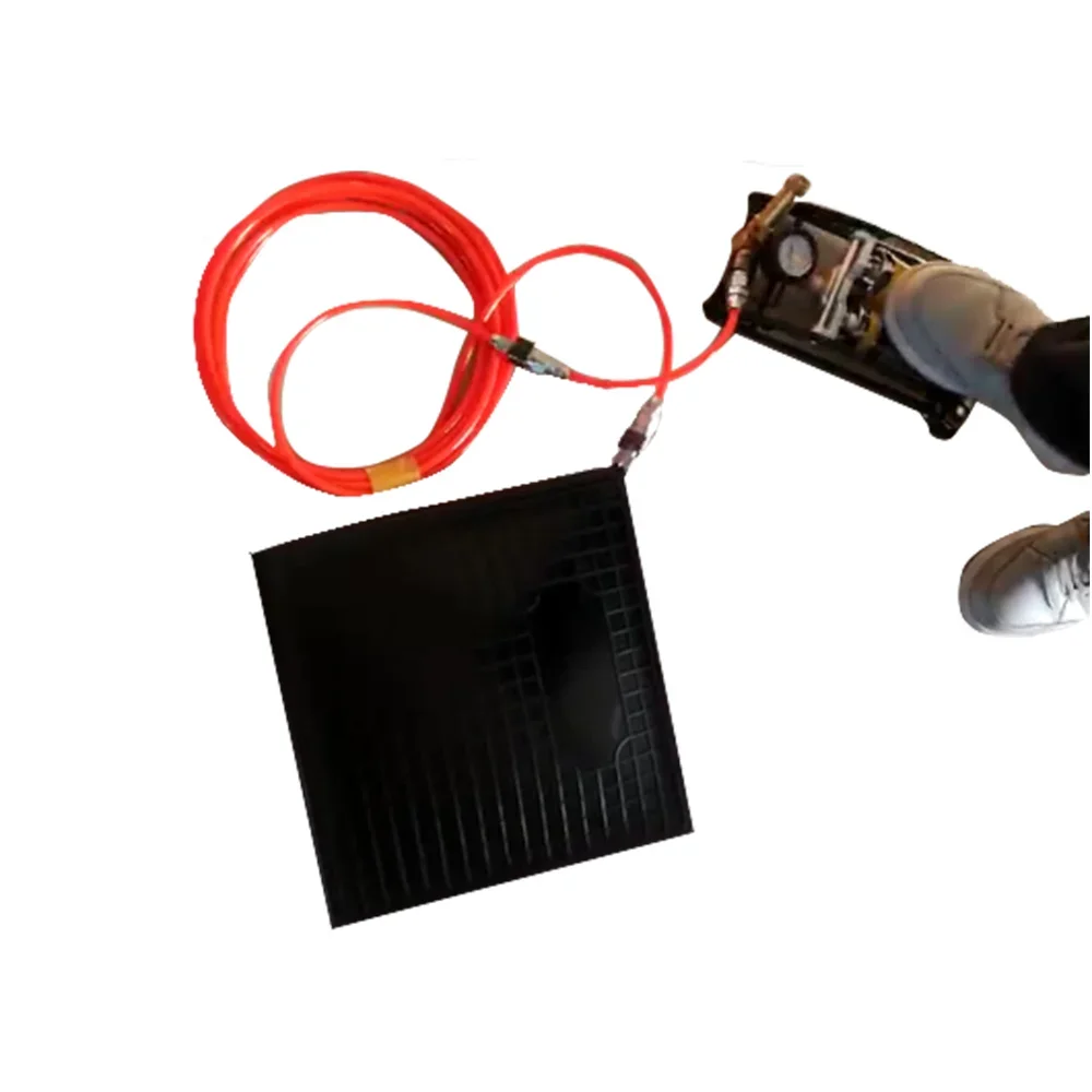 ODETOOLS 12T Пневматический 3-тонный тройной подъемный домкрат для пневматического