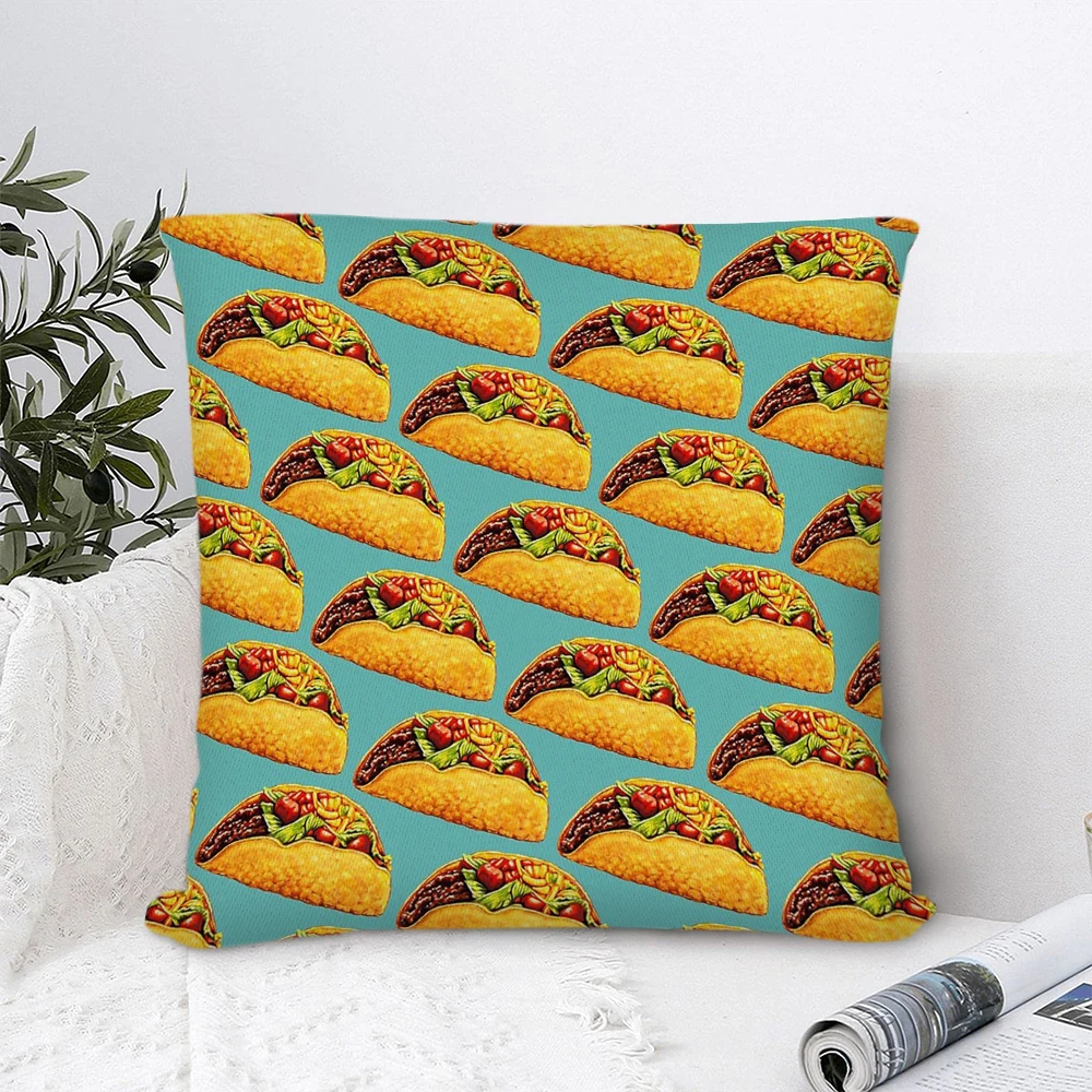 

Taco Polyester Pillow Cover Decorative Pillows for Sofa Bedroom Pillow Cases Home Decor Cushion Covers 45*45cm
