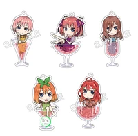 the quintessential quintuplets nakano ichika itsuka nino cocktail ver acrylic figure stand figure brinquedos kids toy 1845