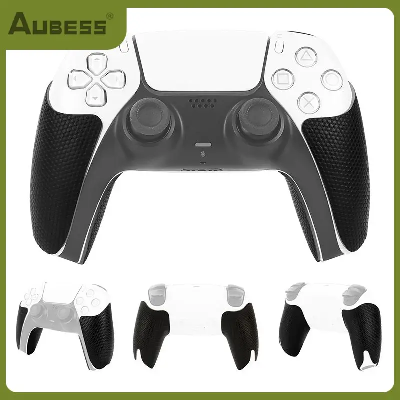 

Black Skin Protection Cover For Gamers Thumb Stick Grip Cap High-quality Light Anti-slip Sticker For Ps5 Controller 2 Pcs