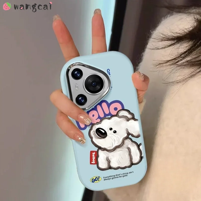 Для Xiaomi 14 Ultra 13T 12T 13 Lite 12 12S 12X Mi 11 10 Pro Civi 4 Redmi Not 9 чехол для телефона милый белый с