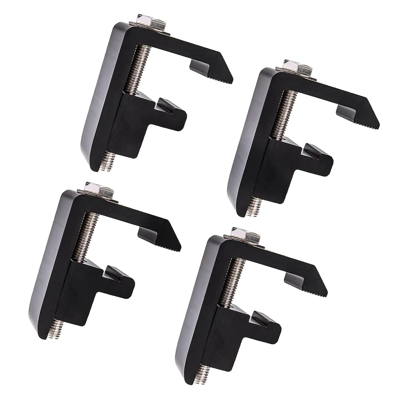 

4Pcs Track System Mounting Clamps for Camper Shell Truck Canopy Bracket