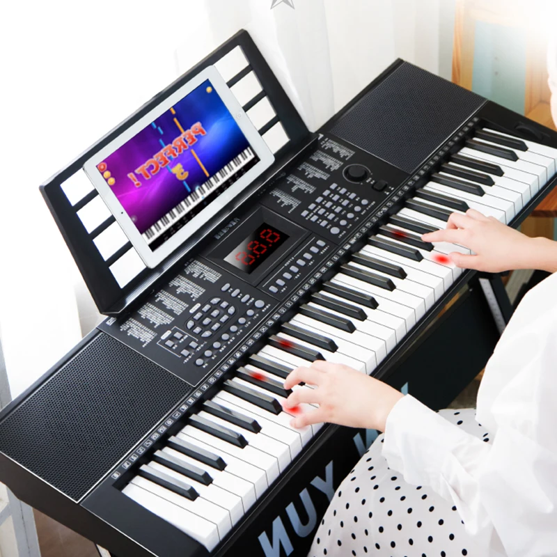 

Professional Piano Portable Digital Synthesizer Children Portable Piano Midi Controller 88 Keys Sintetizador Musical Instruments
