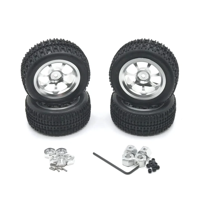 

Applicable WLtoys/ WPL Model/ MN Model/ LC /JJRC HL etc. RC Car Metal Upgrade Modified Parts Set of Wheels & Tires Multiple