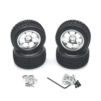 applicable wltoys wpl model mn model lc jjrc hl etc rc car metal upgrade modified parts set of wheels tires multiple