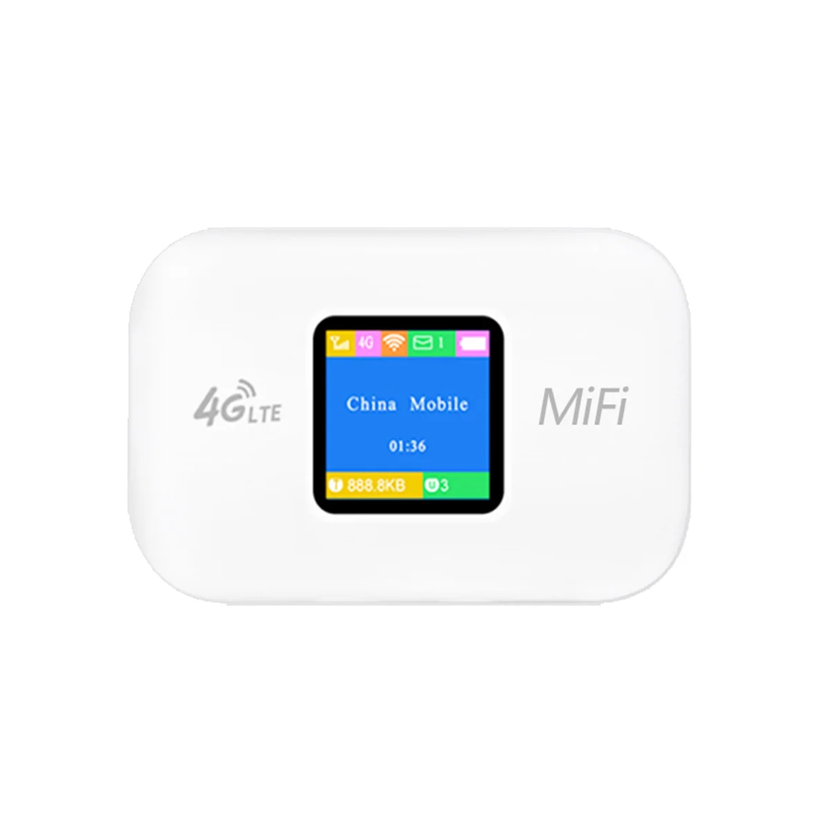 

4G MiFi Pocket WiFi Router with Colour Screen 150Mbps 3000 MAh 2.4G Car Mobile Wifi Wireless Hotspot with Sim Card Slot