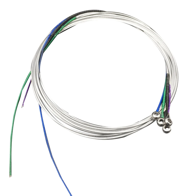 

1 Набор, струна для скрипки, алюминиево-магниевая металлическая струна для скрипки 4/4, стальная струна, Аксессуары для инструментов