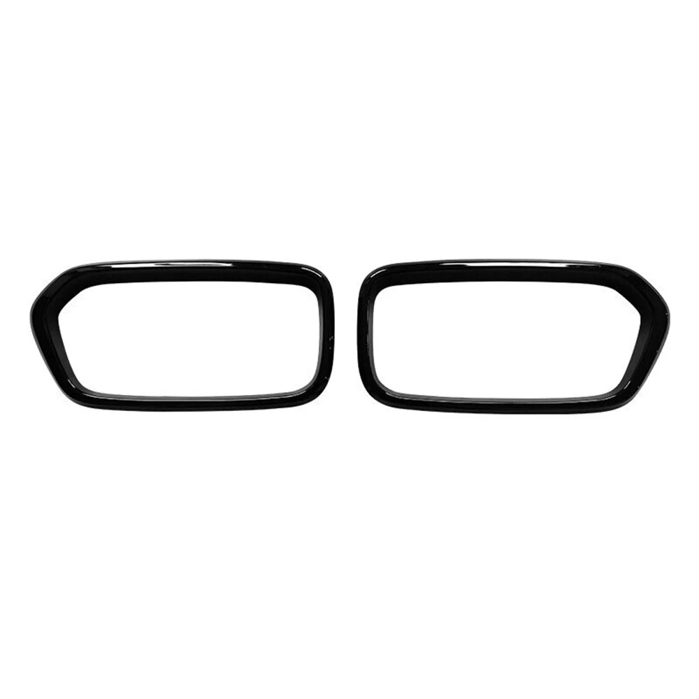 

Для BMW F39 X2 2018 2019 2020 2021, углеродное волокно/глянцевый черный автомобильный передний решетка, накладка на рамку 51712455246 51712455247