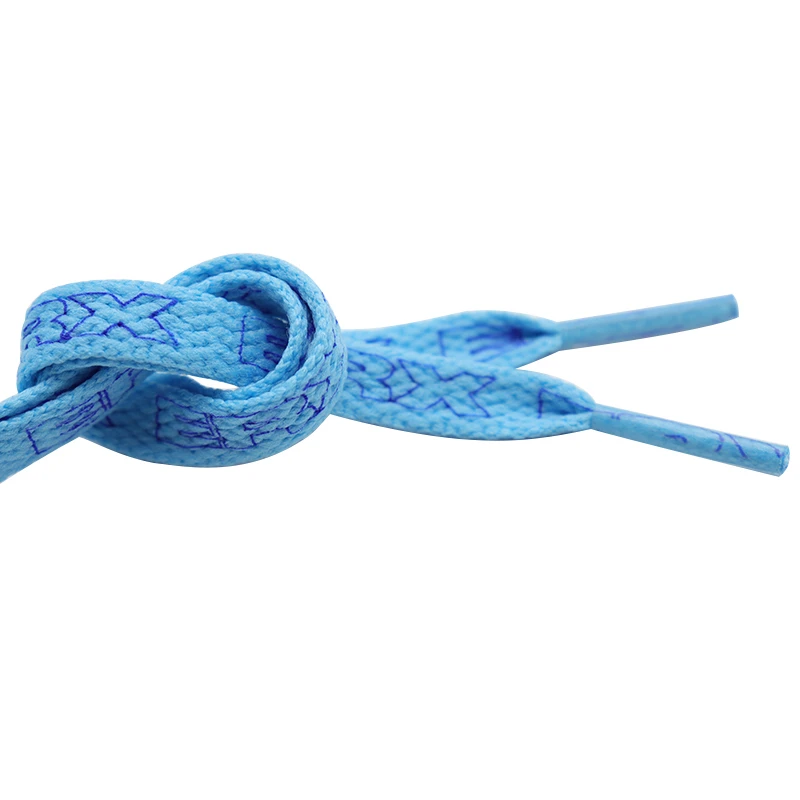 

Шнурки Coolstring женские с принтом букв, плоские, 7 мм, черные, белые, синие сапфировые, ERX