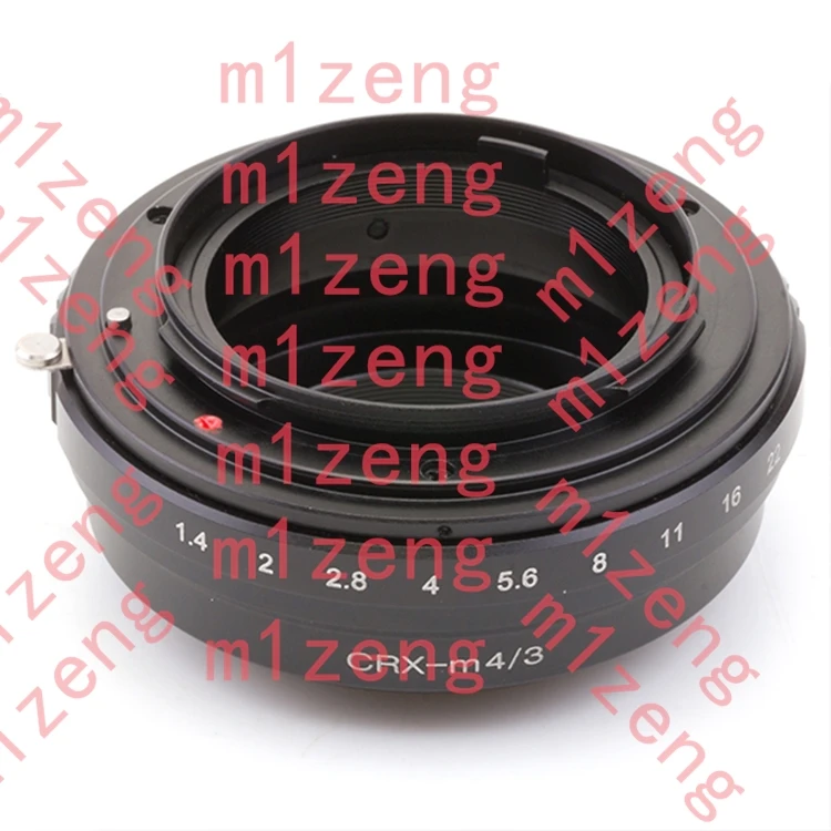 Фото Переходное кольцо для объектива Contarex CRX к камерам Olympus Panasonic M4/3 OM-1 OM-5 E-P7 GH7 G100 EM5 EM10 GX85 GX800 GF90. №1