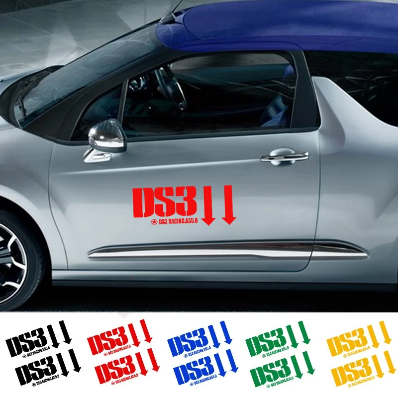 Наклейки для кузова Citroen Ds3 2 шт.