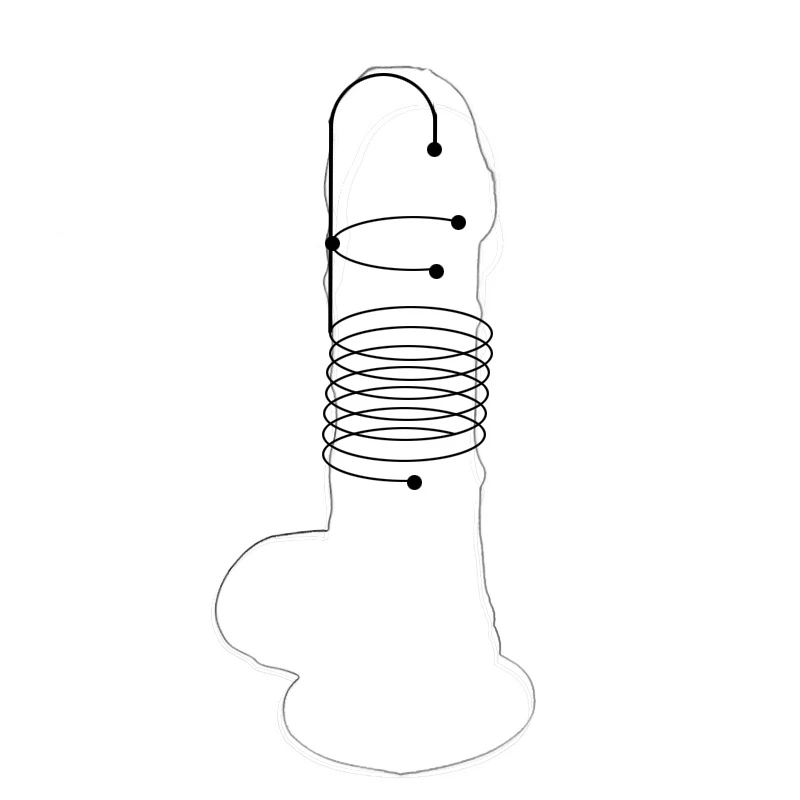 Кольцо для пениса из нержавеющей стали |