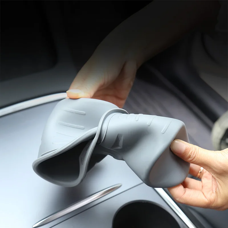 Модернизированный силиконовый подстаканник для Tesla Model 3 Y центральное управление